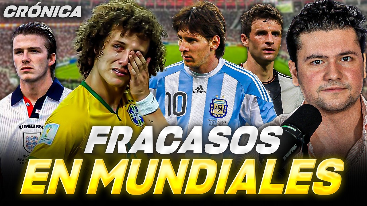 TOP 10 MAYORES DECEPCIONES EN MUNDIALES // MARACANAZO, BRASIL 2014, INGLATERRA, ESPAÑA y más...