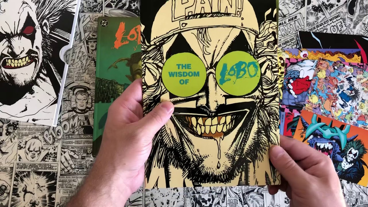 LOBO Rare Slipcase from the 90s | DC Comics | Simon Bisley | Keith Giffen | Alan Grant