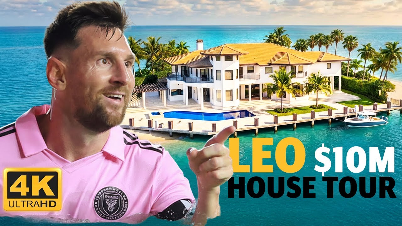 Lionel Messi’s $10 Million Florida Dream Home (4K | 2025)