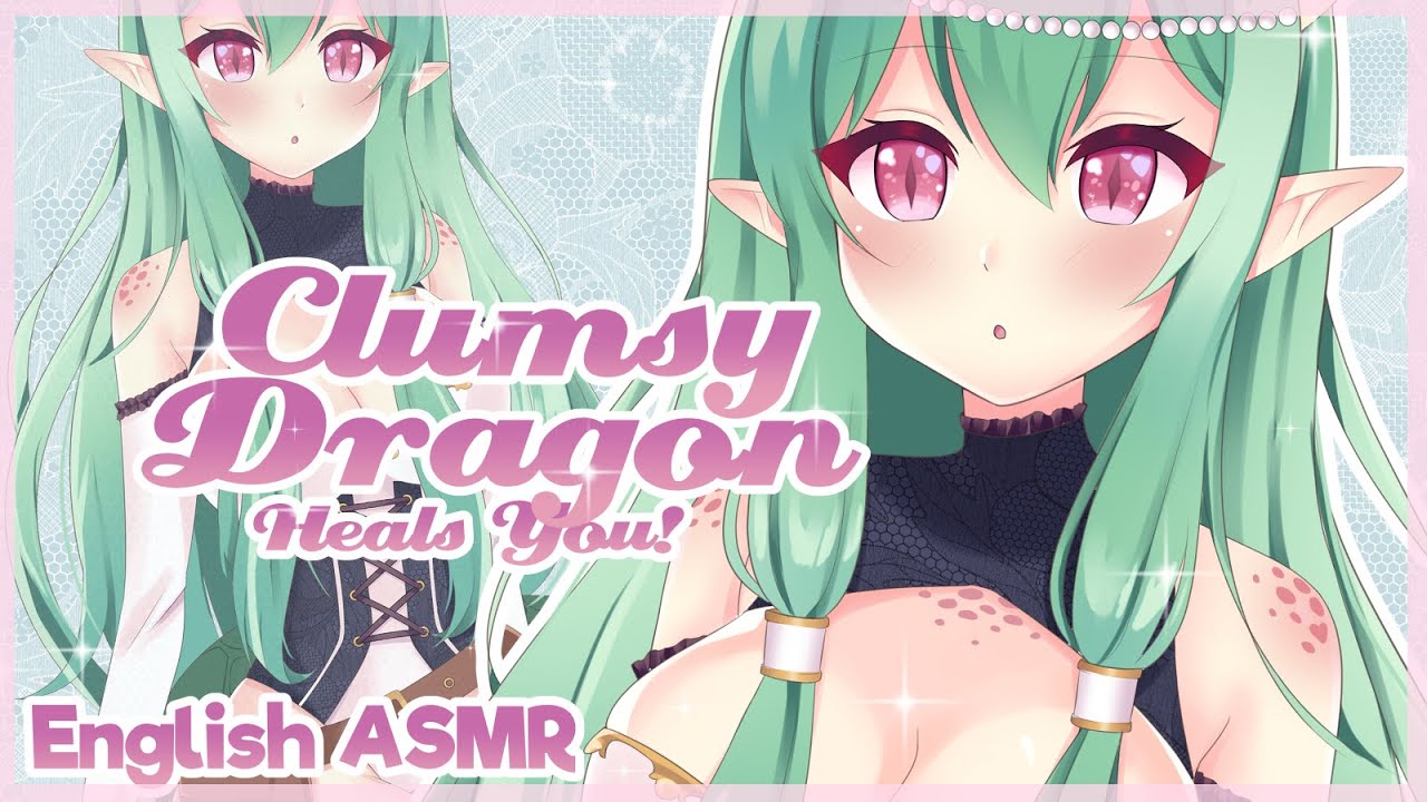 [ASMR] 🐉 Clumsy Dragon Girl Heals You With Ancient Magic ✨ [Ear Cupping]