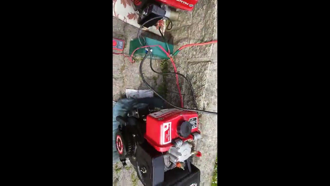 Eberth gx200 and Eberth L48 cold start-up