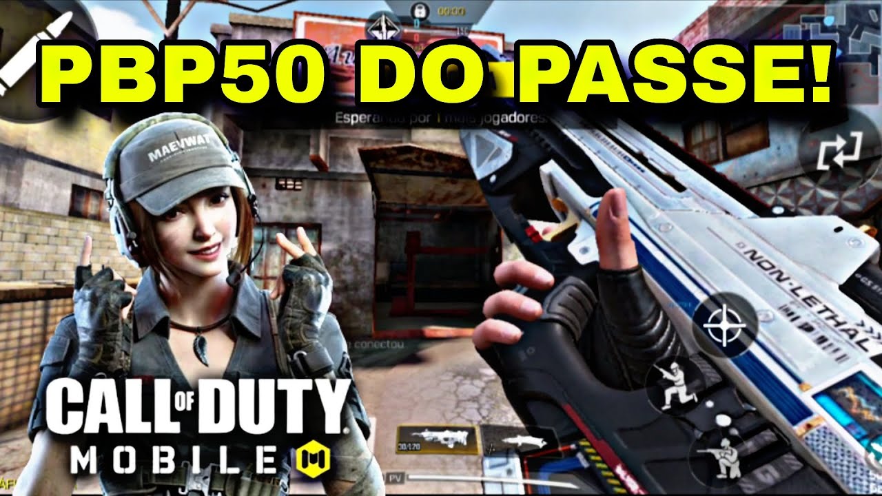 A NOVA BP50 DO PASSE! CALL OF DUTY MOBILE GAMEPLAY 