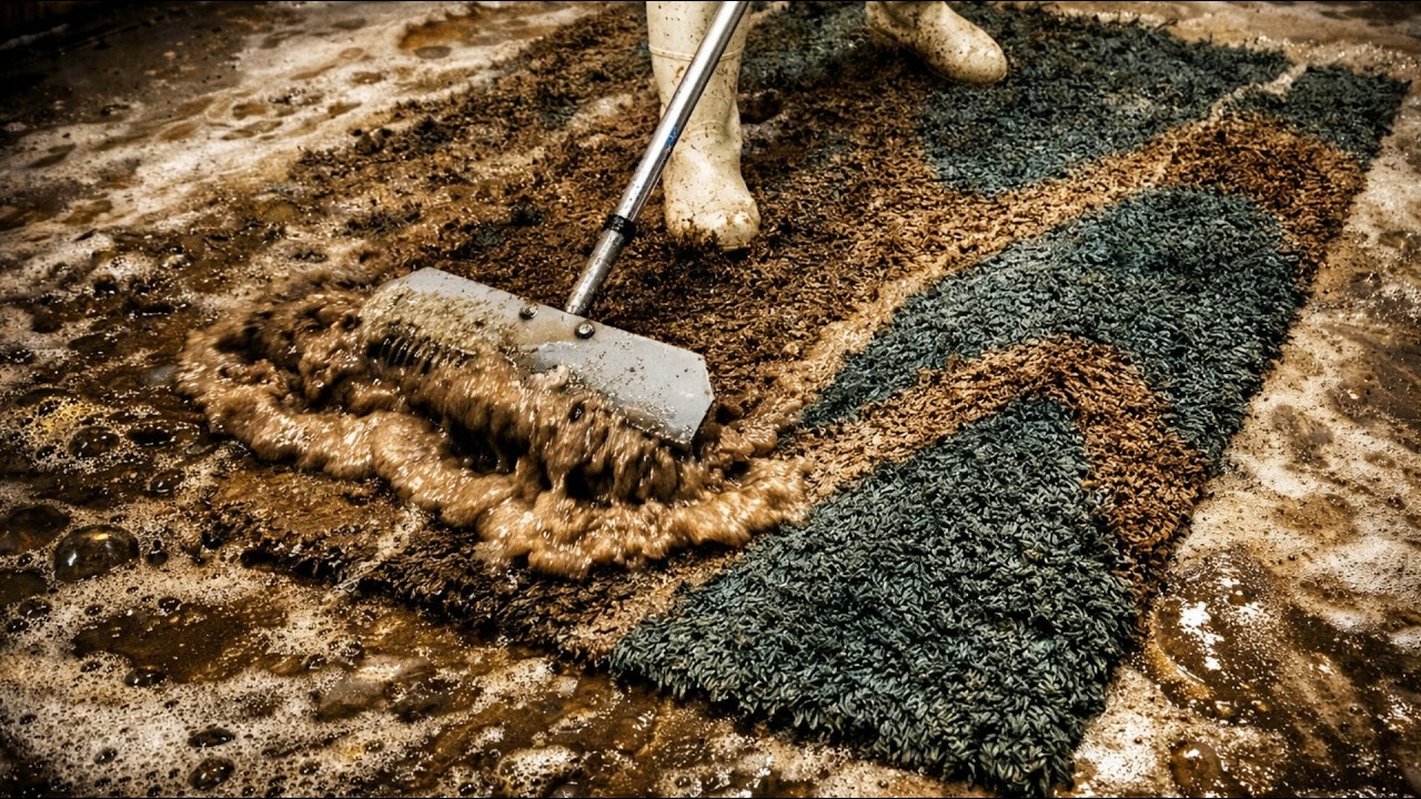 It Looked Fine… Then the Water Turned DARK 😳 | Extreme ASMR Carpet Cleaning