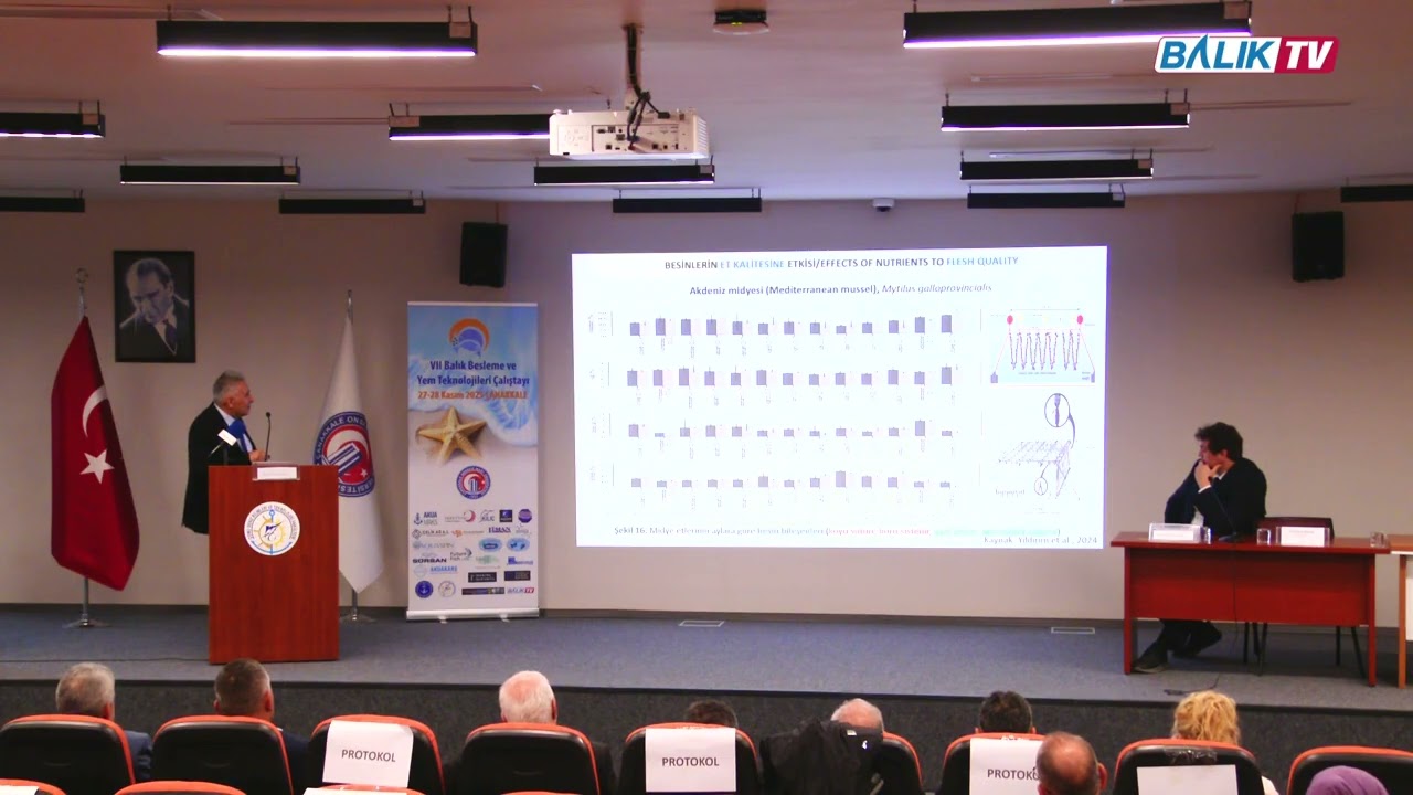 Sn. Mustafa Yıldız Konuşması | ÇOMÜ VII. Balık Besleme ve Yem Teknolojileri Çalıştayı