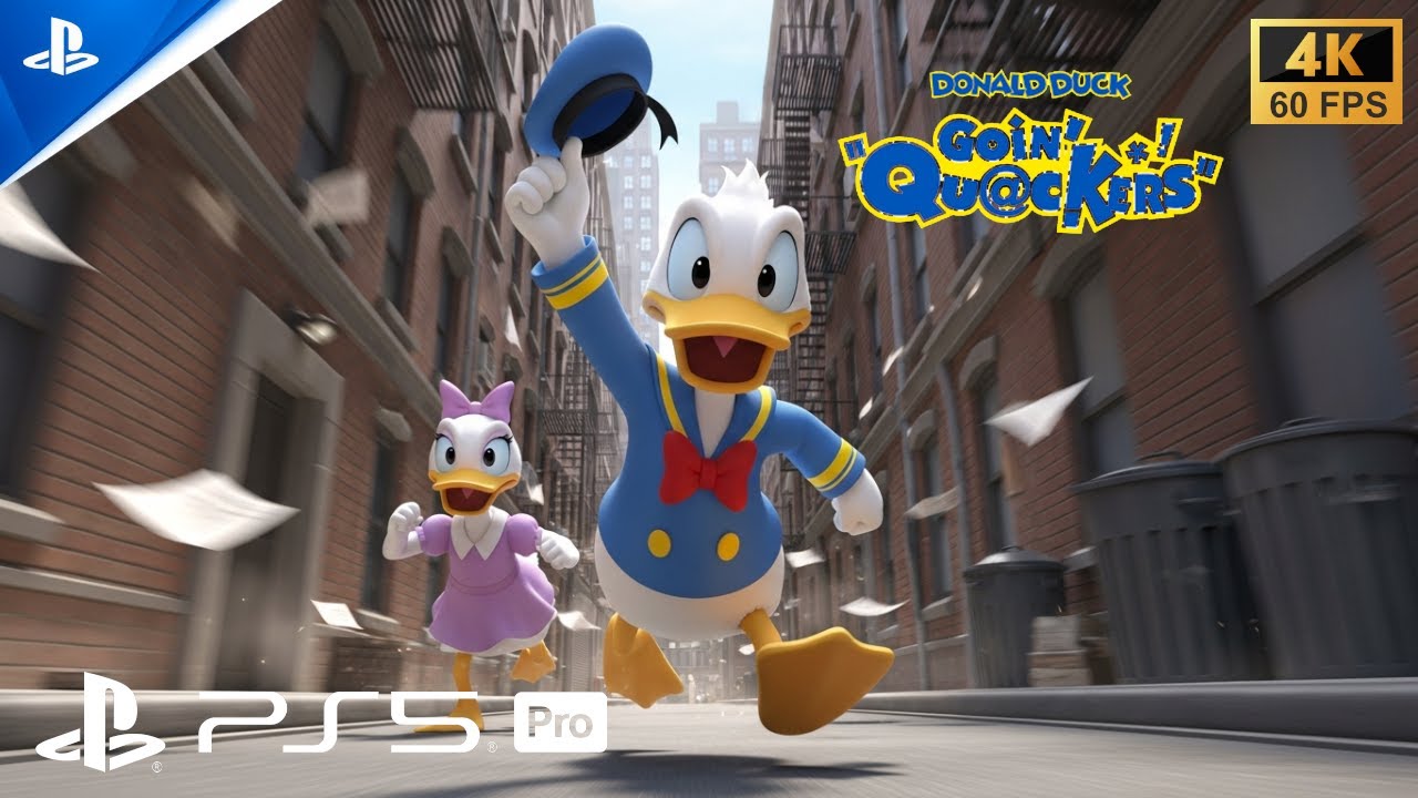 Disney’s Forgotten Classic Nobody Remembers | PS5™ Donald Duck: Goin’ Quackers Gameplay [4K 60FPS]