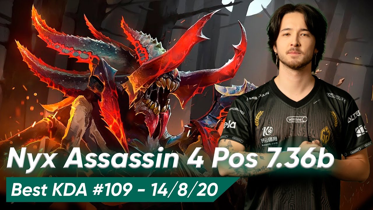 Tofu NYX ASSASSIN 7.36 SUPPORT 4 Pos | Dota 2 Pro Gameplay