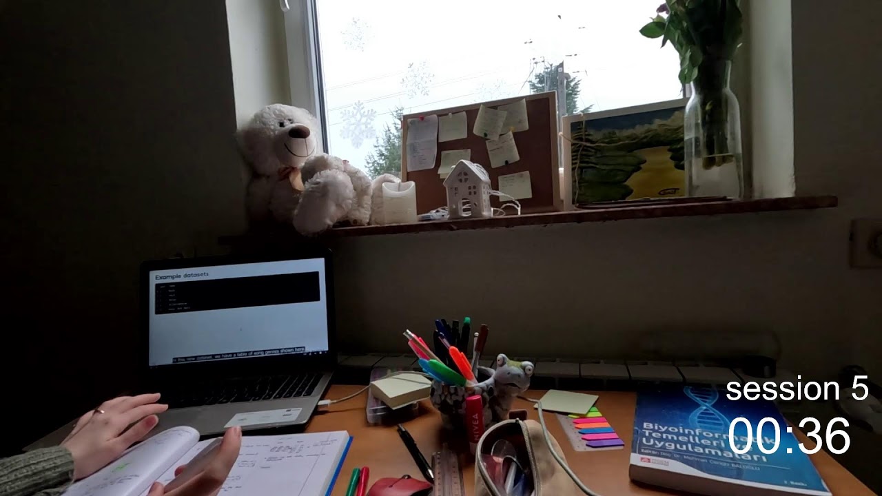 Live | study with me for 5 hours  📚❄️| Pomodoro 10/50  | study together