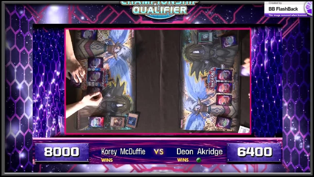 Yugioh WCQ American Championship 2014 Finals - Korey McDuffie (H.A.T) vs Deon Akridge (H.A.T)