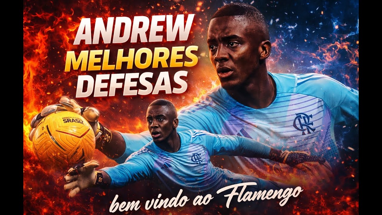 ANDREW &ndash; MELHORES DEFESAS | BEM-VINDO AO FLAMENGO