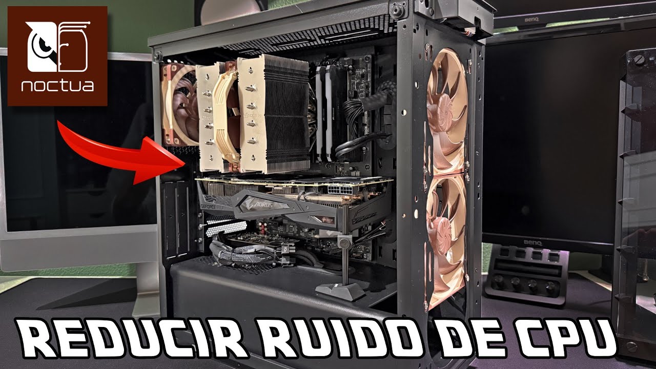 Reduciendo el ruido del PC: cambio de ventiladores y disipador