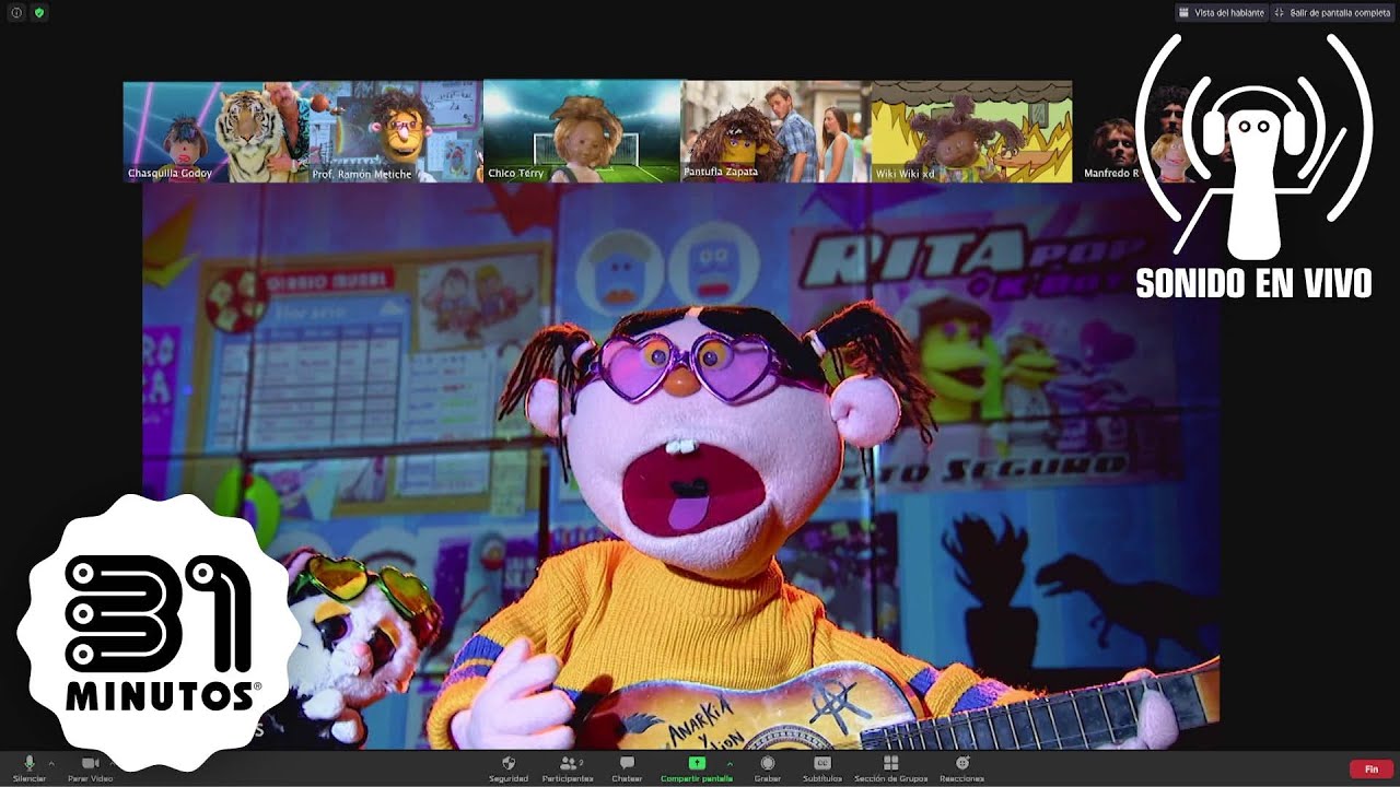 31 minutos - Show «Yo nunca vi televisión» - Intro versión streaming con «Primavera» (en vivo, 2020)