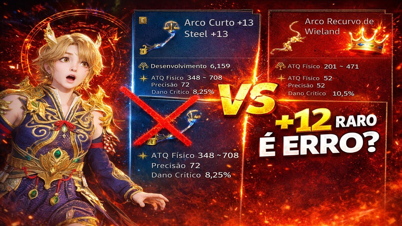 ⚠️ NÃO COMETA ESSE ERRO NO LEGEND OF YMIR! +12 RARO OU BUSCAR O ÉPICO?