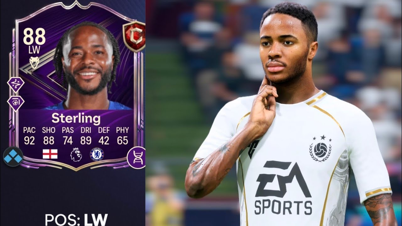 88 Sterling EVO is crazy with Technical+ and Finesse Shot+ ⚽🤫 in FC 26 Ultimate Team (PS5)