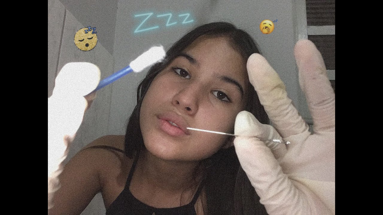 ASMR:colocando piercing em você!