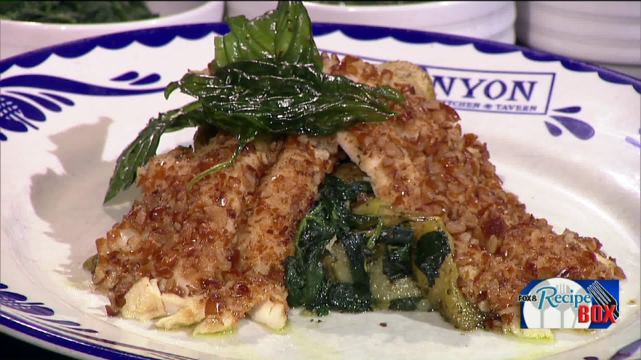 Pretzel Crusted Trout