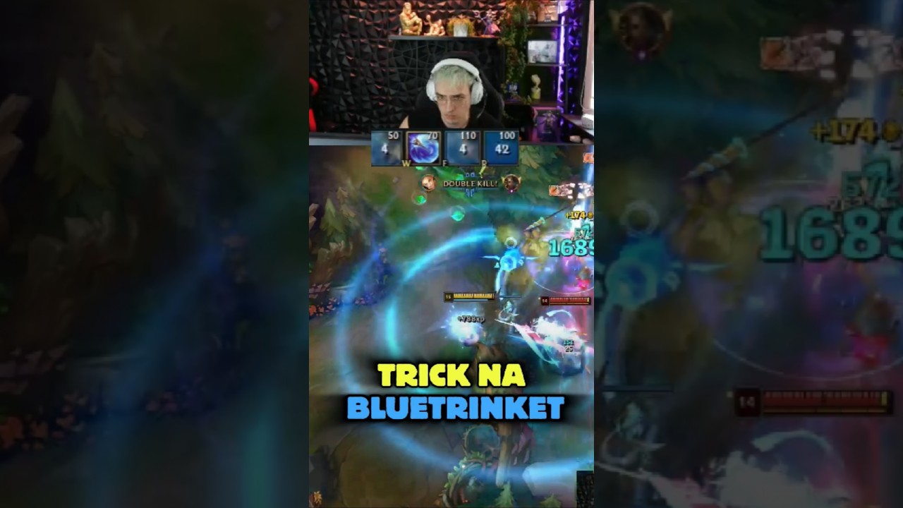 BAIT NA BLUETRINKET 100% KILL #leagueoflegends