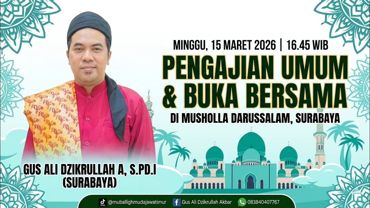 Kajian Ramadhan - Gus Ali Dzikrullah Akbar