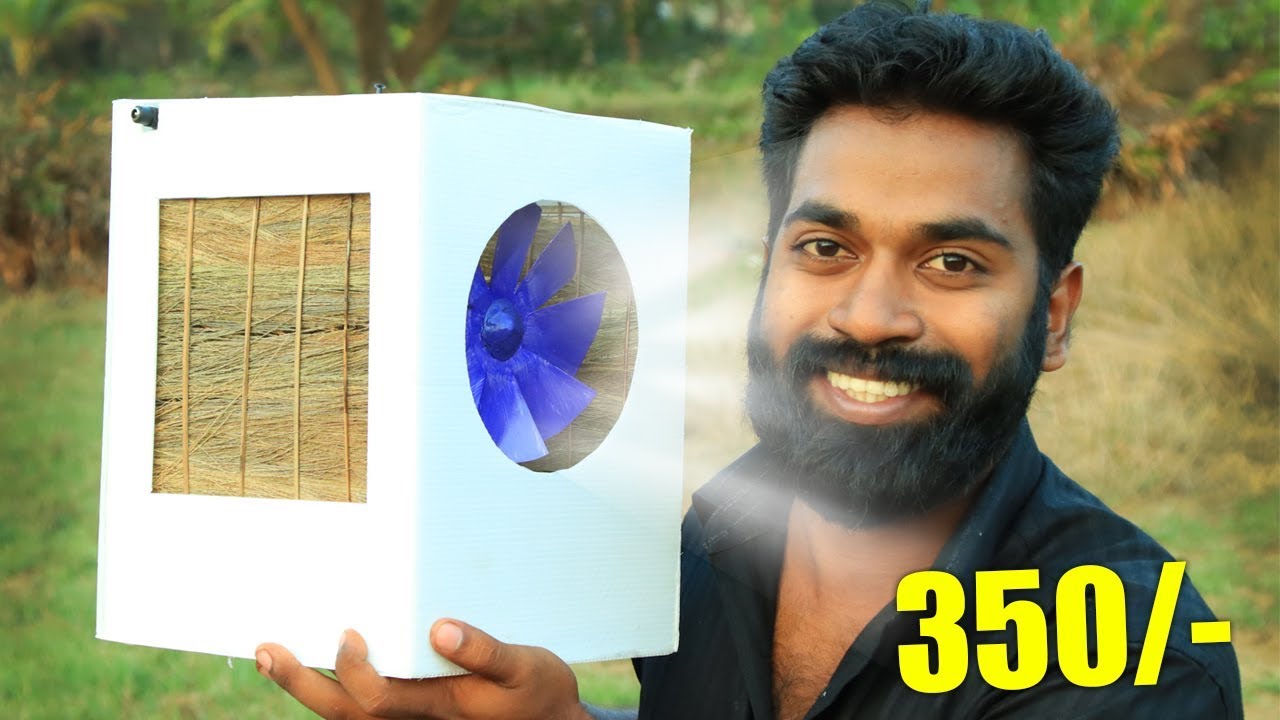 How to Make a Powerful Air Cooler | 350 രൂപക്ക് ഒരു കിടിലൻ എയർ കൂളർ നിർമിക്കാം  | M4 Tech |