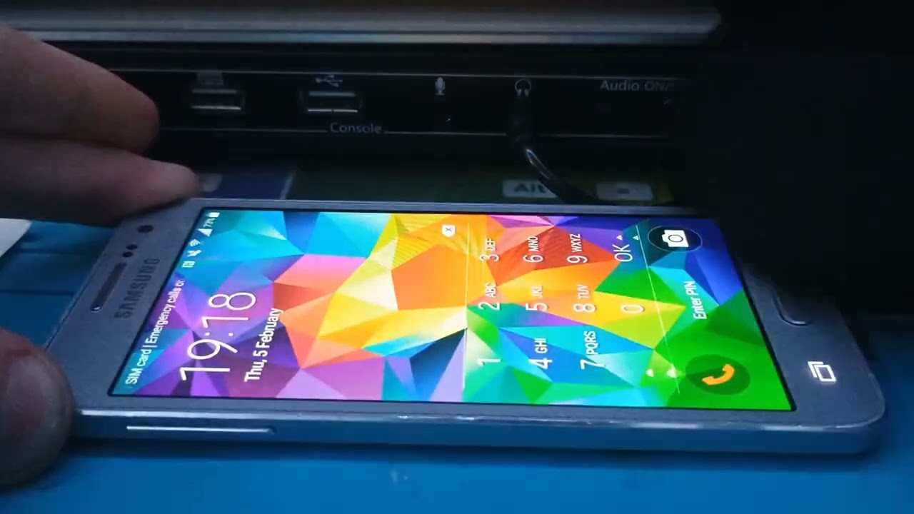 How to clean your phone screen wierdly