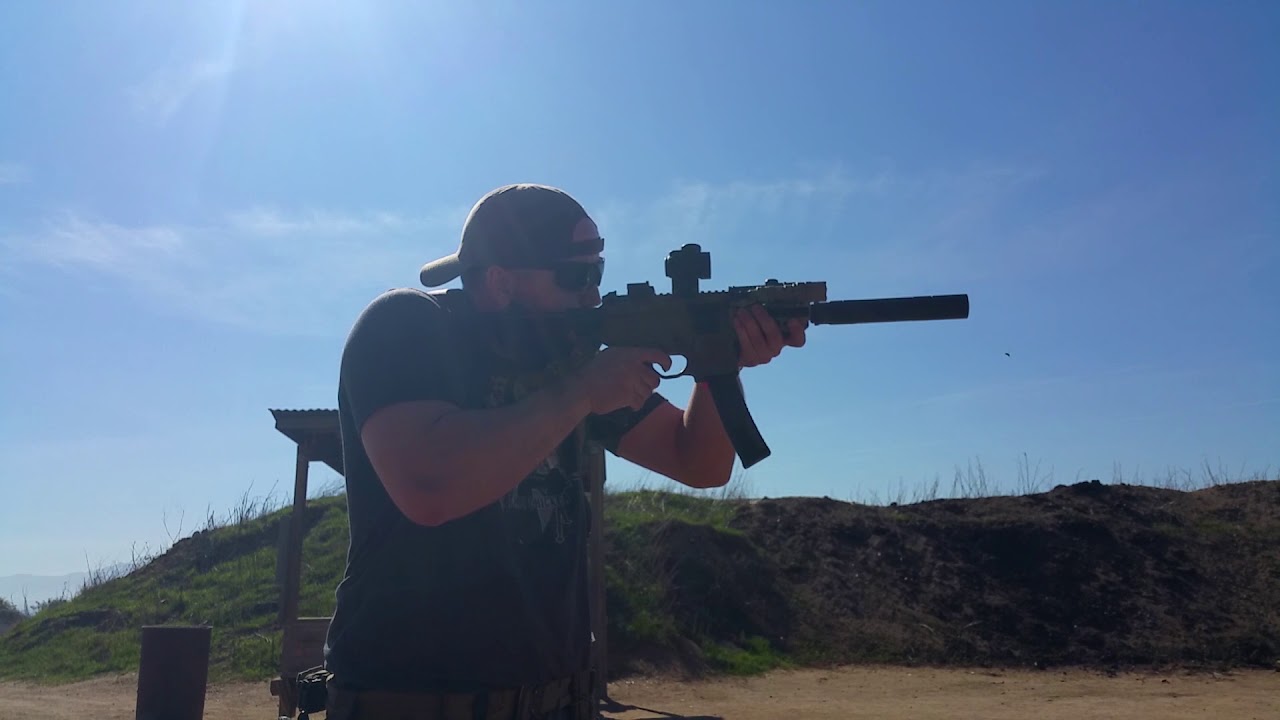 SIG MPX Rugged Obsidian .45 Suppressor