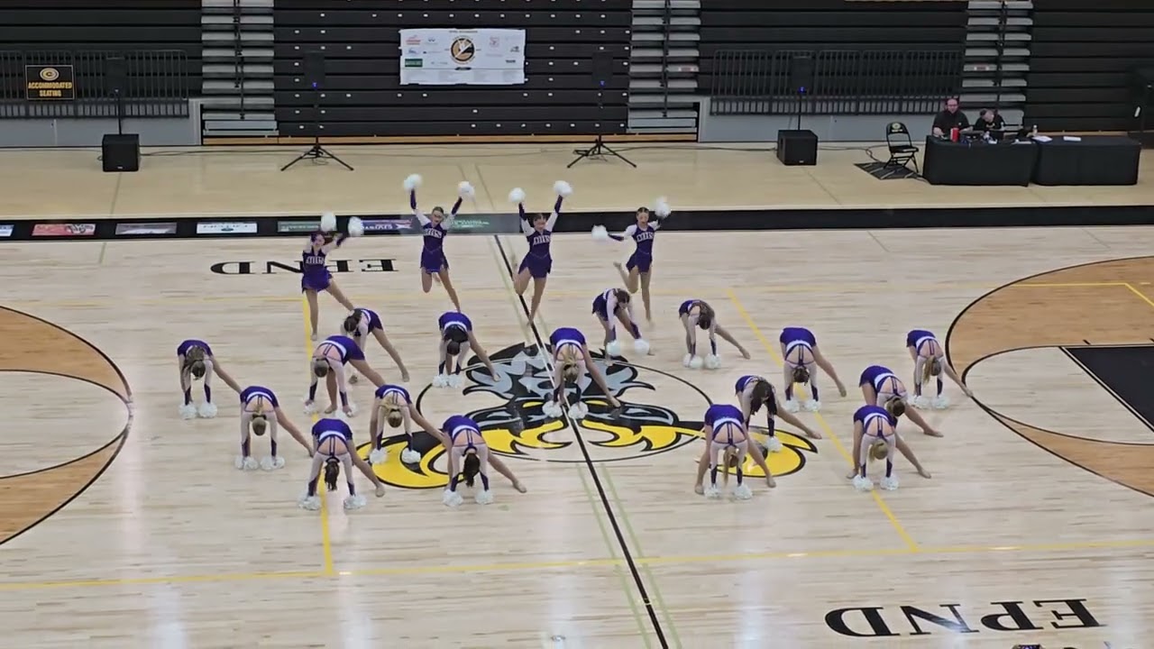 MHS Dance Team Regional Qualifier Large Pom 1/10/26