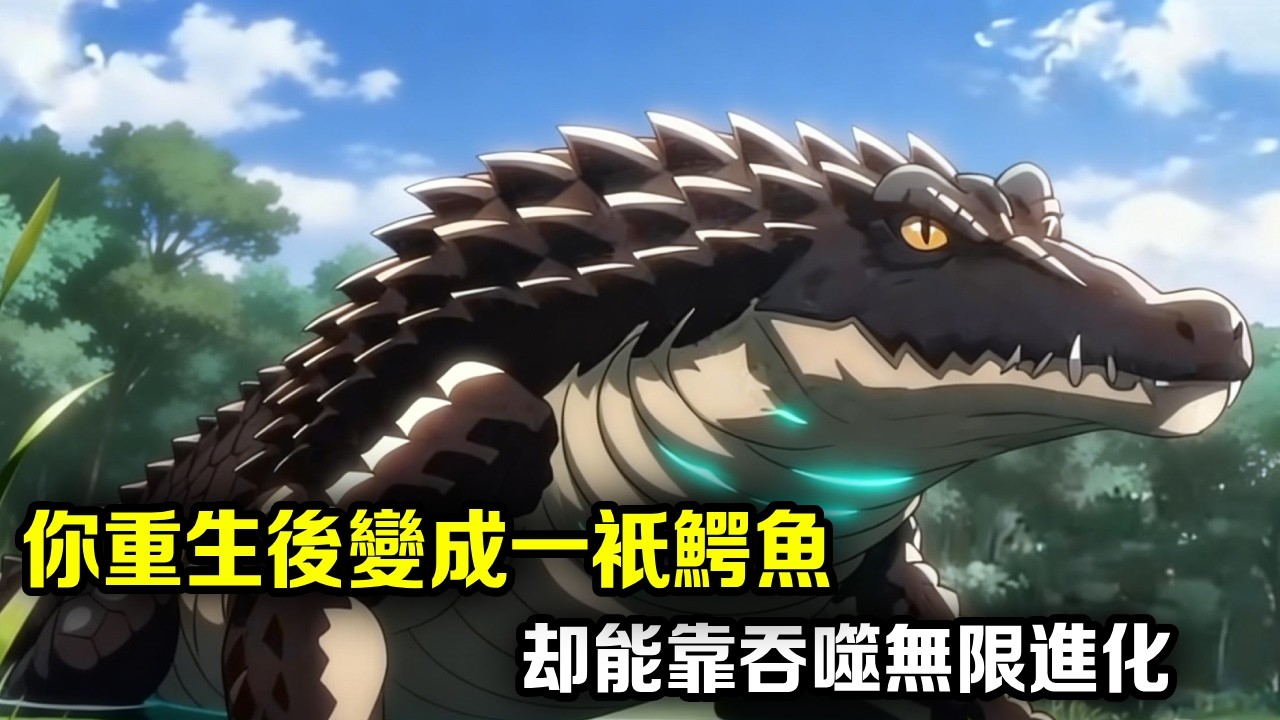 你重生后变成一只鳄鱼，却能靠吞噬无限进化