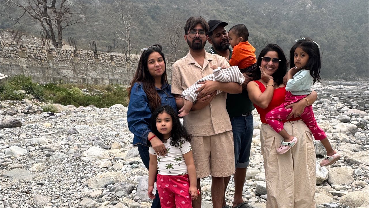 Day 2 Uttarakhand Vlog Ravi ka first trip with Saara Vivaan  & Bani // Deepa joshi 