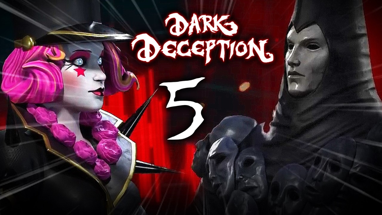 ДА! Озвучка персонажей в 5 главе Dark Deception УЖЕ ЗДЕСЬ! Реакция на озвучку Короля Марионеток и...