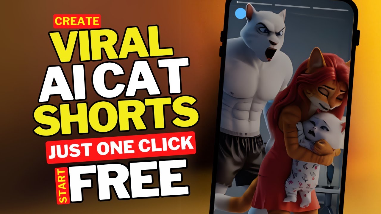 Make MONETIZABLE AI Cat Videos in 2 Minutes with THIS Simple Trick