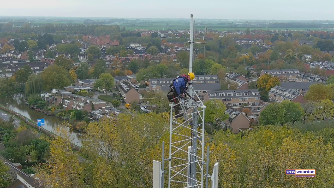 Drone-vision 4K | Antenne bouwers op grote hoogte