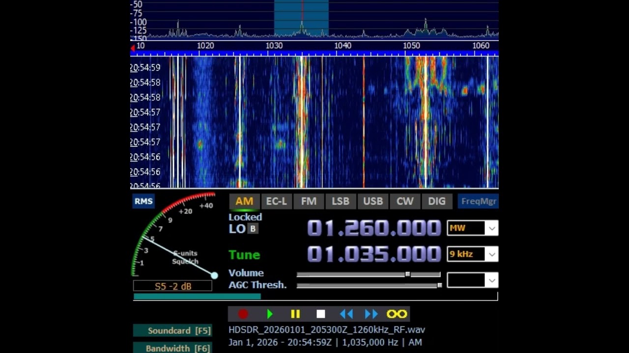 NHKラジオ第2 山形 JOJC 鶴岡(旧JOJD) 1035kHz