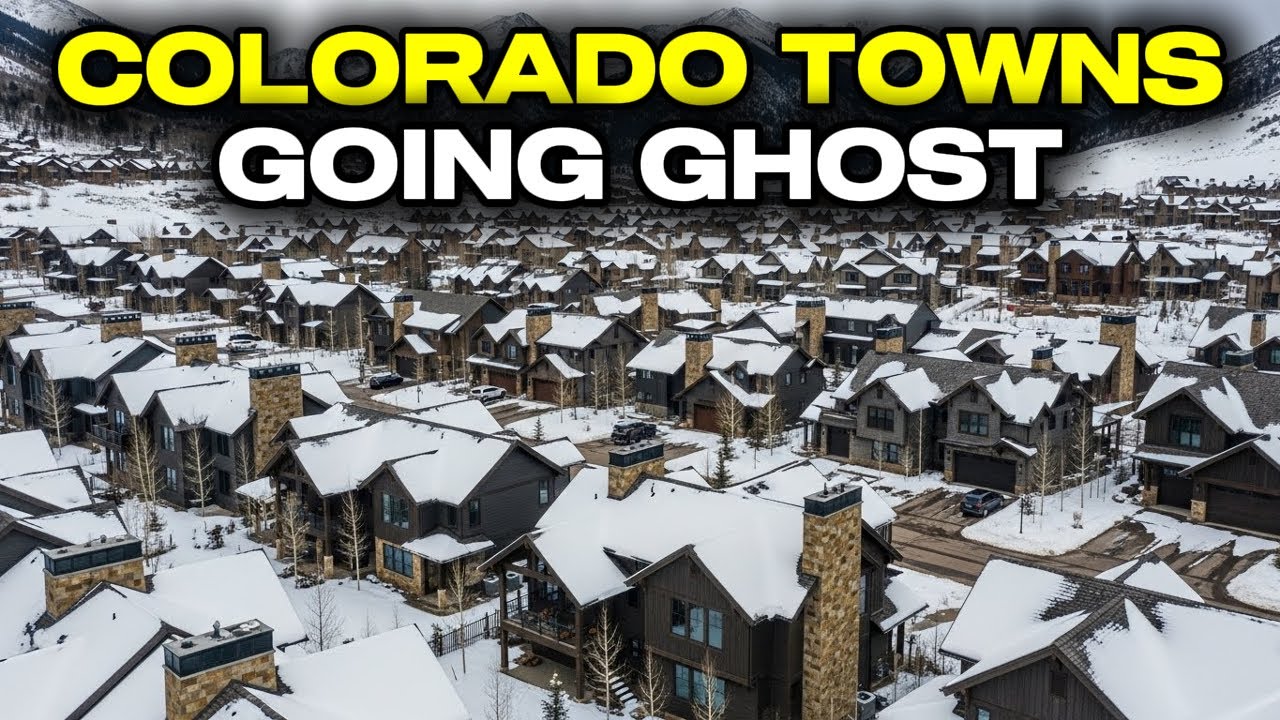 10 Colorado Mountain Towns That Are BECOMING GHOST TOWNS (Real Estate Crash)