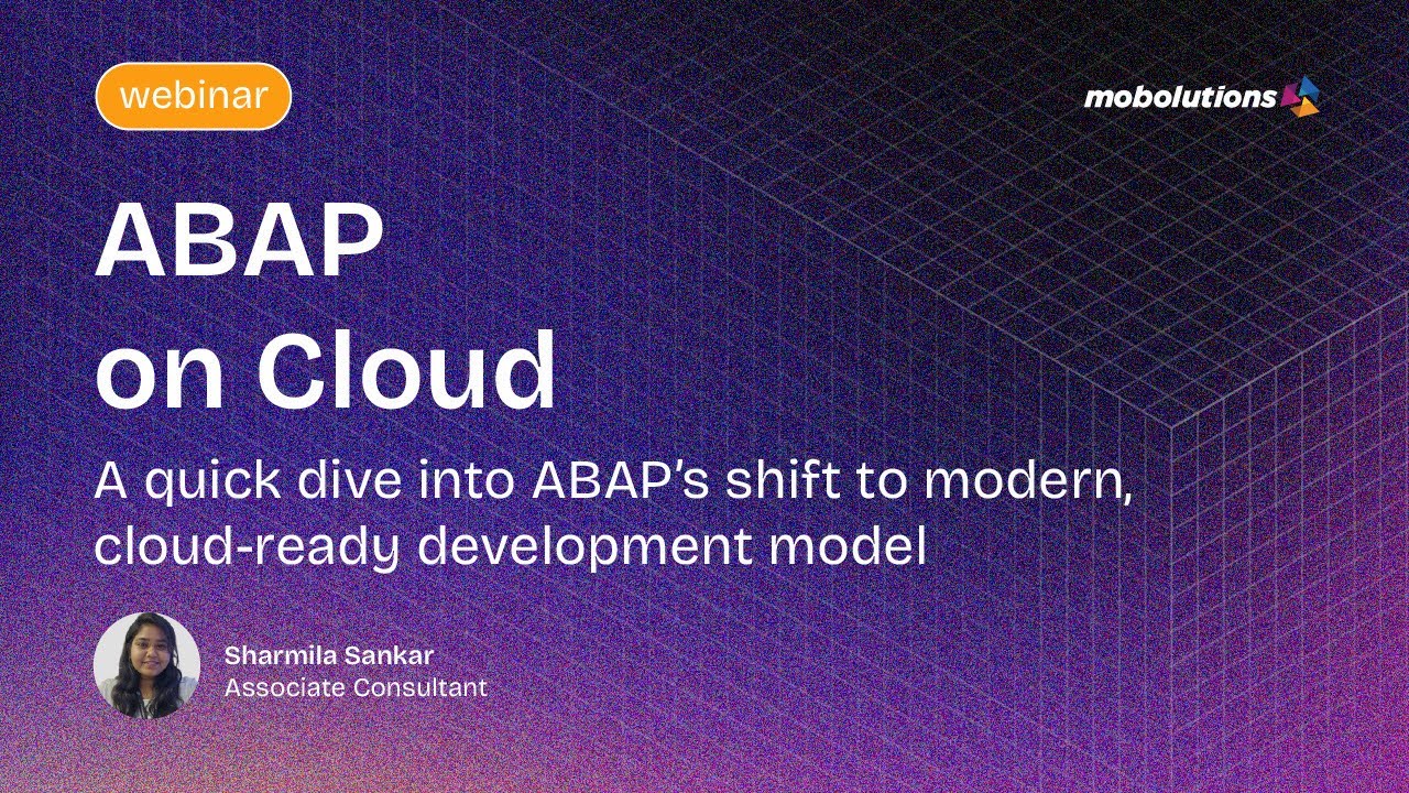 ABAP on Cloud - A quick dive into ABAP’s shift to modern, cloud-ready development model