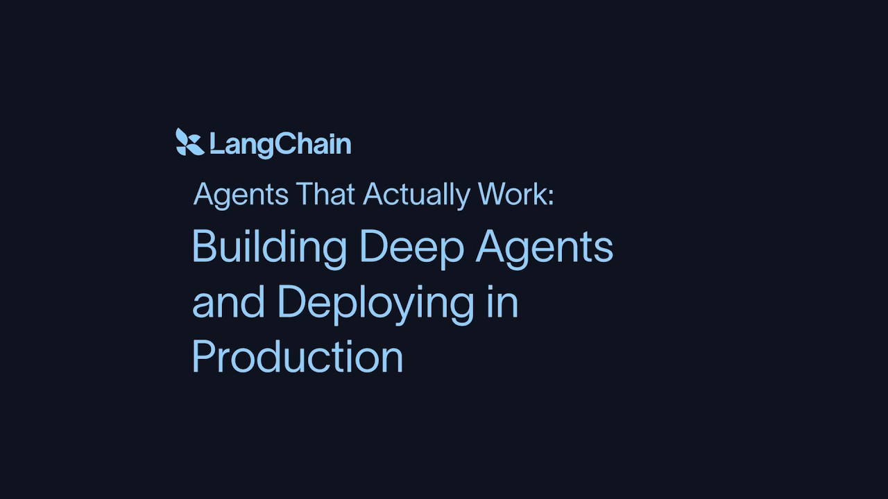 Разработка и развертывание deep agents в продакшене