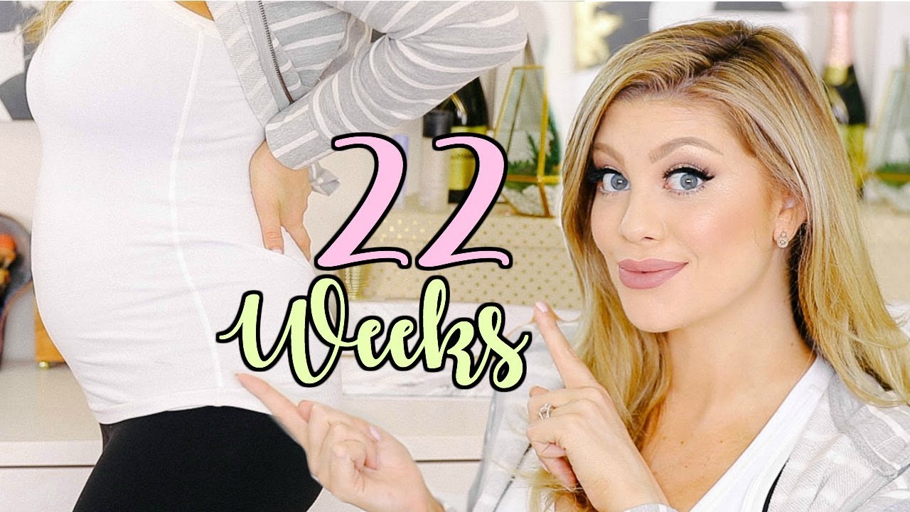 22 WEEKS PREGNANCY UPDATE! | WEIGHT GAIN, SYMPTOMS, & MORE!