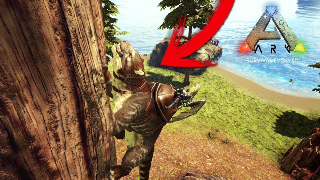 MUCHAS RISAS!! PODEMOS TREPAR POR LOS &Aacute;RBOLES! ARK SURVIVARK #42