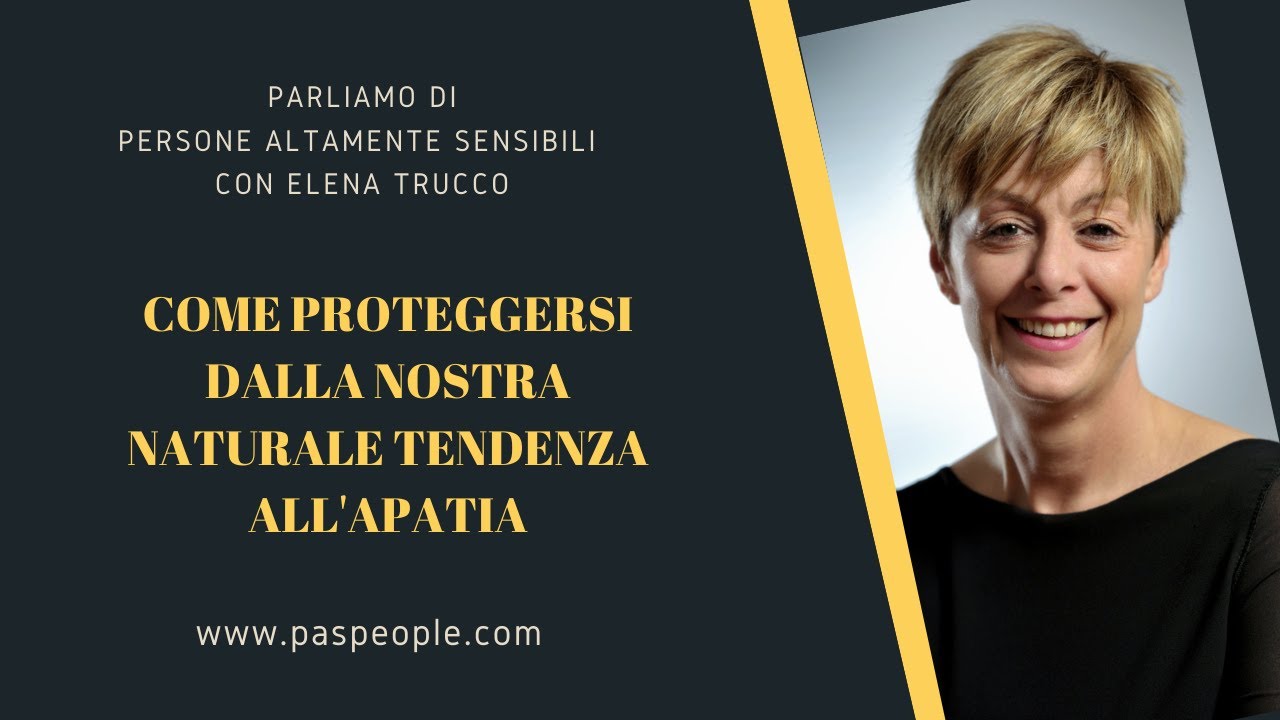 Come proteggersi dalla nostra naturale tendenza all'apatia