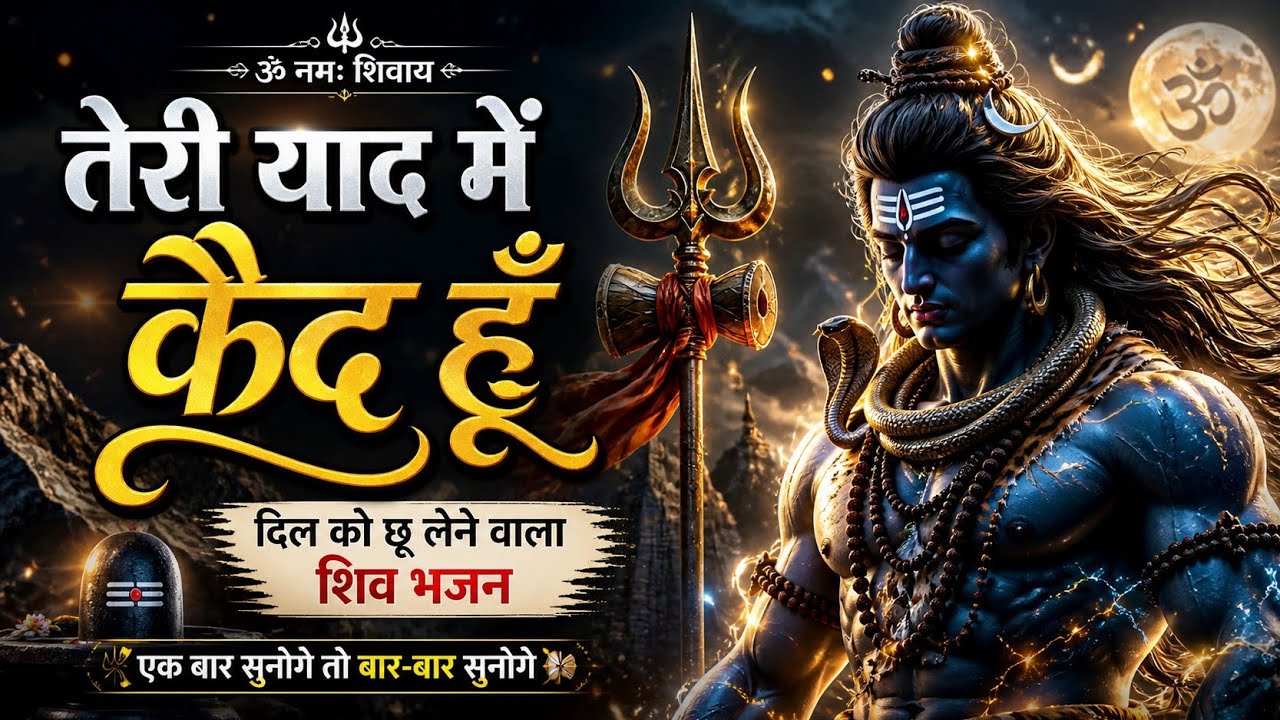 तेरी याद में कैद हूँ || Teri yadon mein kaid hun || Specal Shiv Bhajan || Hindi Songs || #Mahadev 
