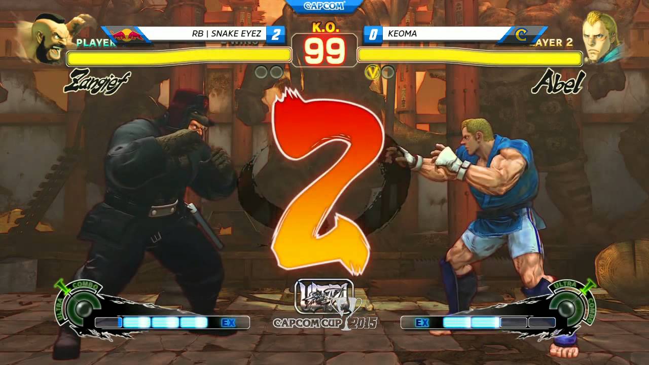 USFIV: RB | Snake Eyez vs Keoma - Capcom Cup 2015 Top 8 - CPT 2015