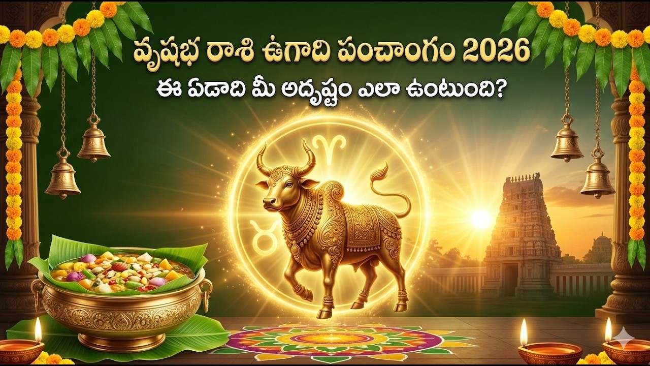 వృషభ రాశి 2026 ఫలితాలు | ఉగాది తర్వాత జీవితంలో పెద్ద మార్పులు