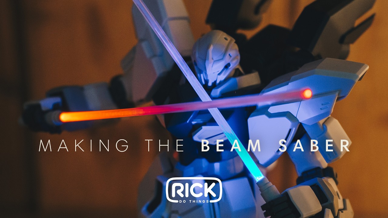 Making the Master grade LED Beam Saber - fully rechargeable