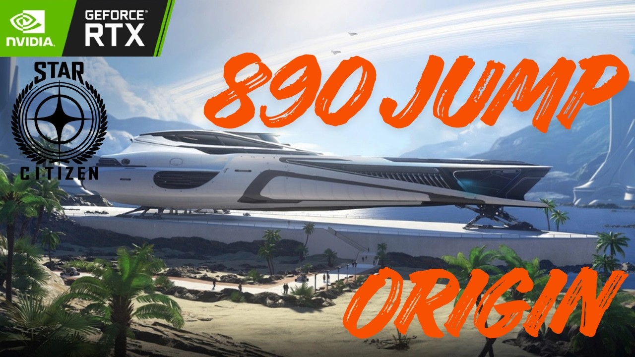 Inside the Luxury Superyacht of Star Citizen 👀 Origin 890 Jump Walkthrough | 4K Ultra RTX 5080