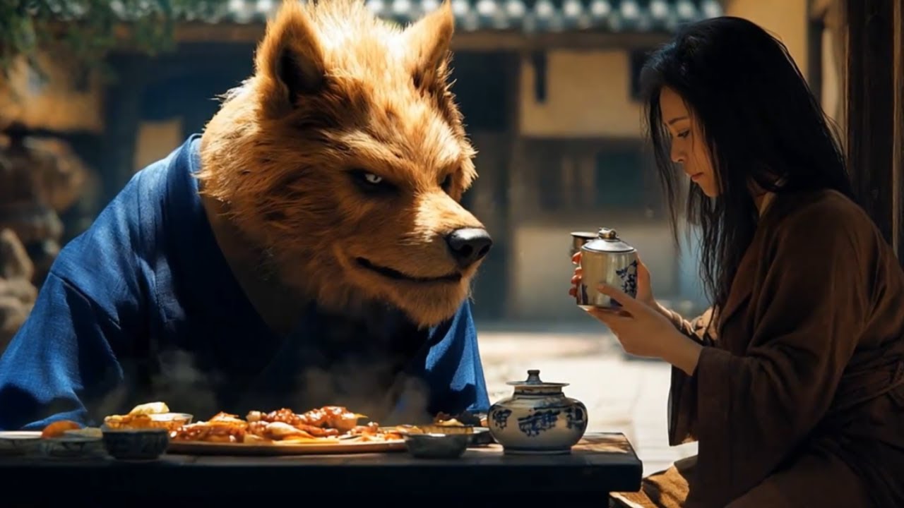 🔥 犬封國的狗，為什麼有漂亮豐腴溫順老婆的秘密🐲💥 #Mythology #ChineseMythology #AIArt #ViralVideo#ShanHaiJing