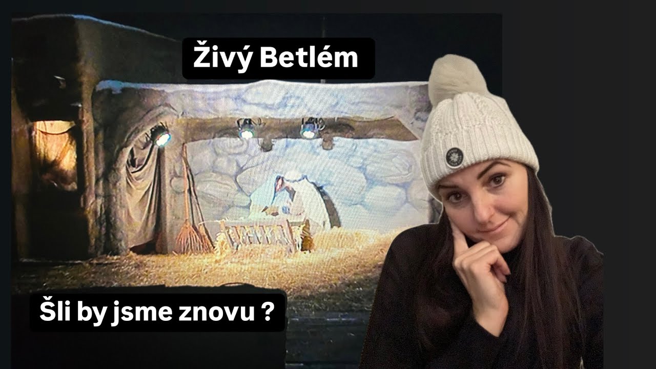 Zivy betlem v Calgary uprostred prave kanadske zimy v -25!