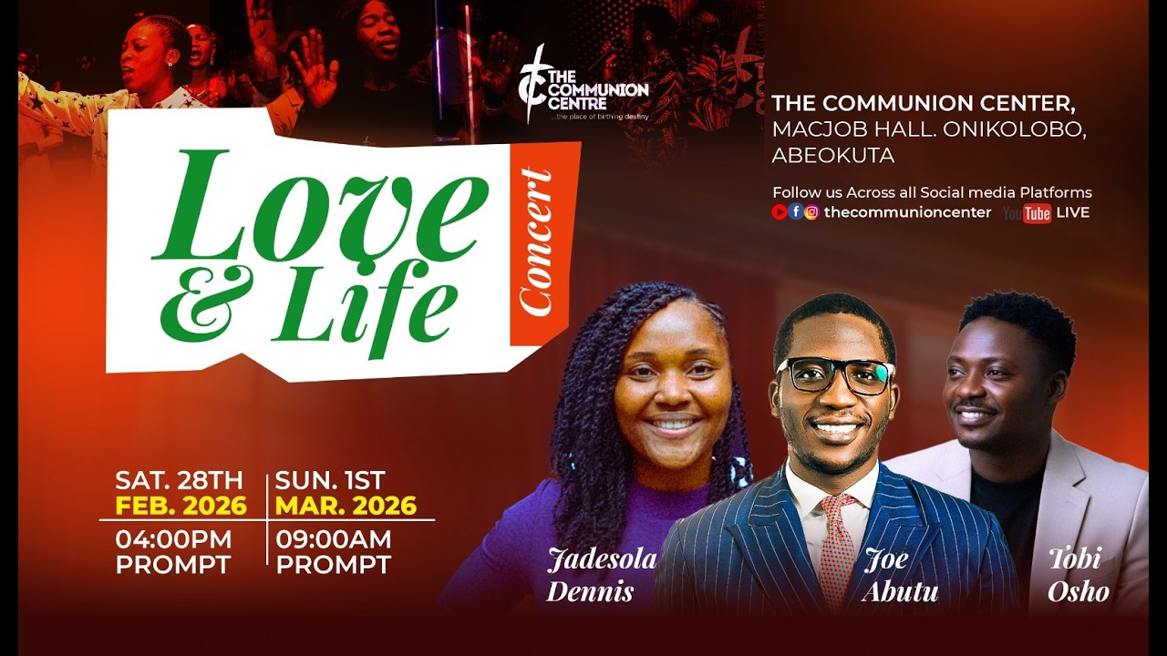 LOVE AND LIFE CONCERT 2026 | February 28th