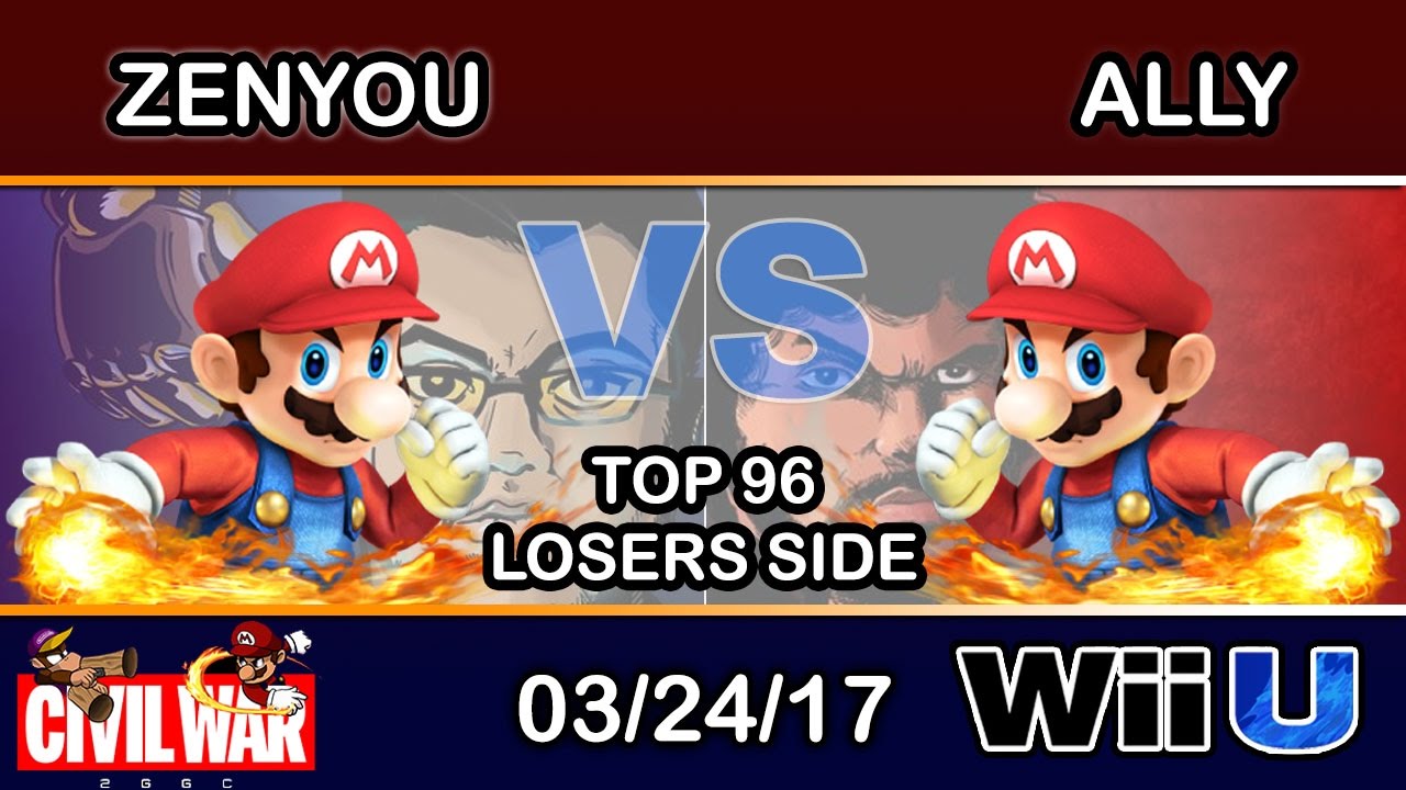 2GGC: Гражданская война — eM | Zenyou (Марио) против C9 | Ally (Марио) — 96 лучших проигравших — ...