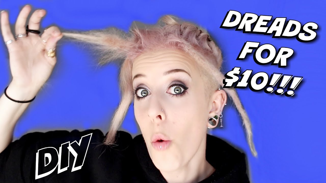 HOW TO GET DREADS FOR ONLY $10!!! || Dreadlock Tutorial for STRAIGHT Hair
