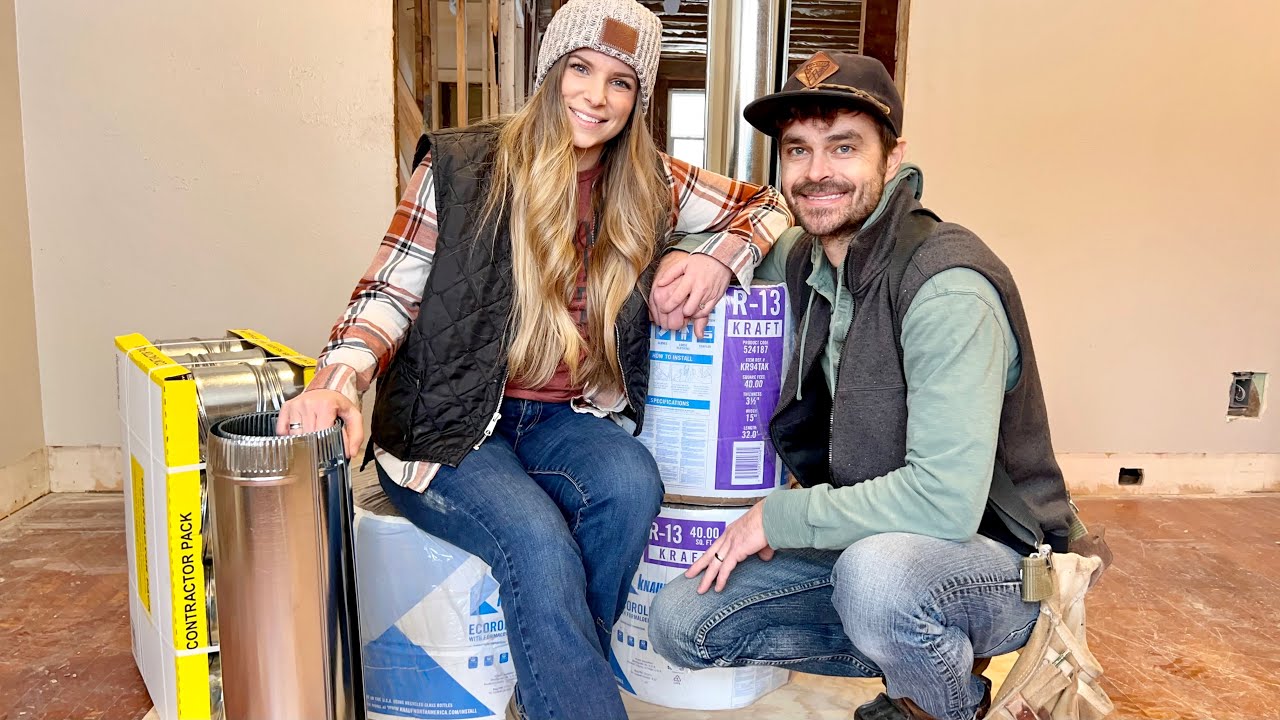 DIY Insulation and HVAC | 1890's Home Renovation. Ep: 28