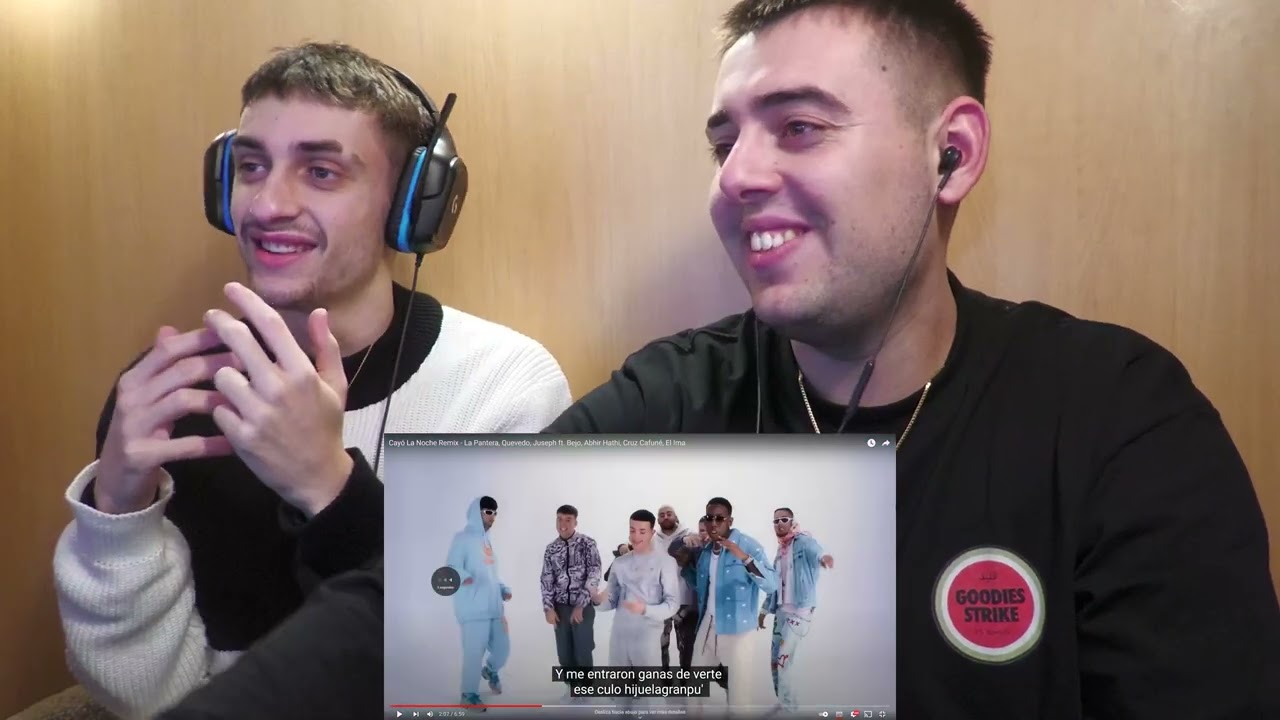 (REACCIÓN) Cayó La Noche Remix - La Pantera, Quevedo, Juseph, Bejo, Abhir Hathi, Cruz Cafuné, El Ima
