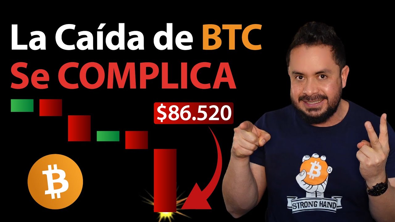La Caida en Precio de Bitcoin se COMPLICA